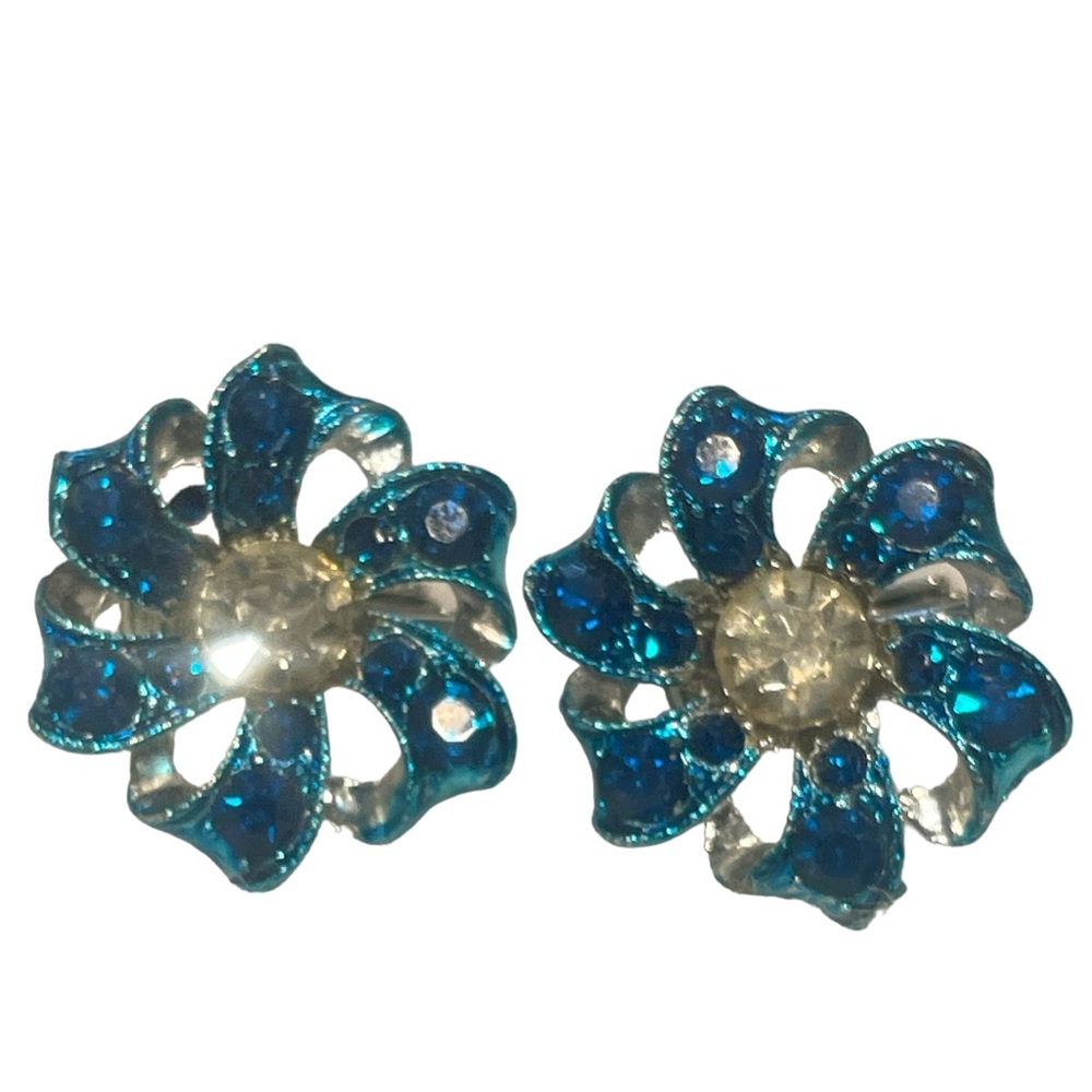 Sparkling Clip Earrings
